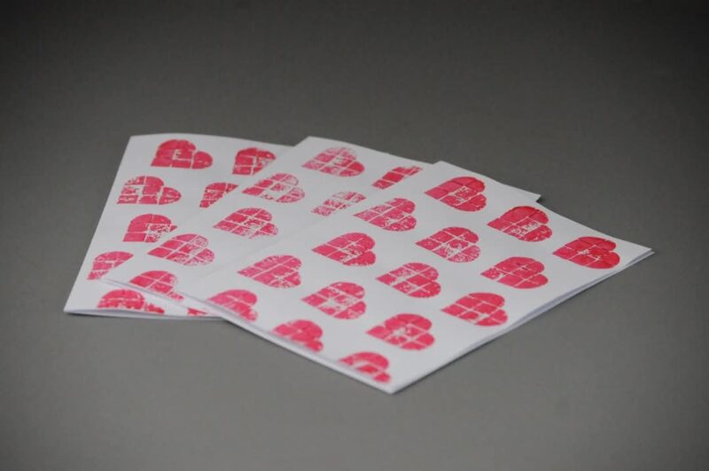 LEGO Printed Valentine’s Card - Image 4