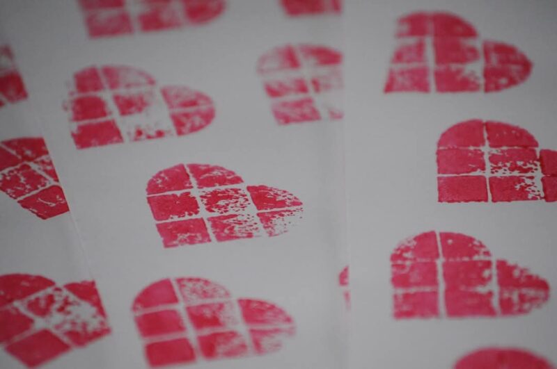 LEGO Printed Valentine’s Card - Image 5